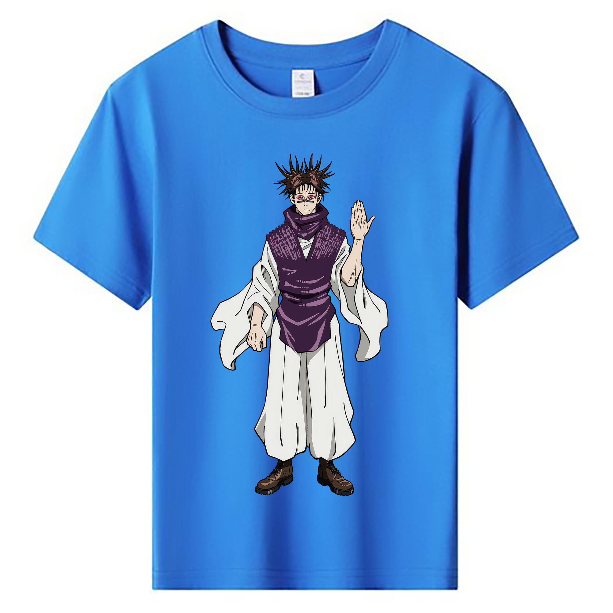 （画像用） 呪術廻戦 Jujutsu Kaisen 綿100％キッズTシャツ（フロントプリント）